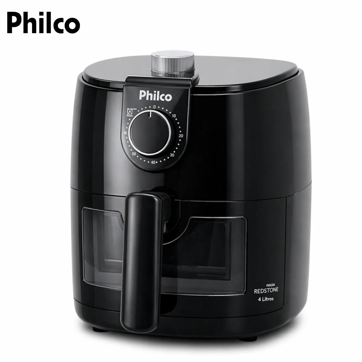 Air Fryer Philco 4L 1500W Oil Free Electric Fryer Non-stick Redstone 127V/220V Timer 60min