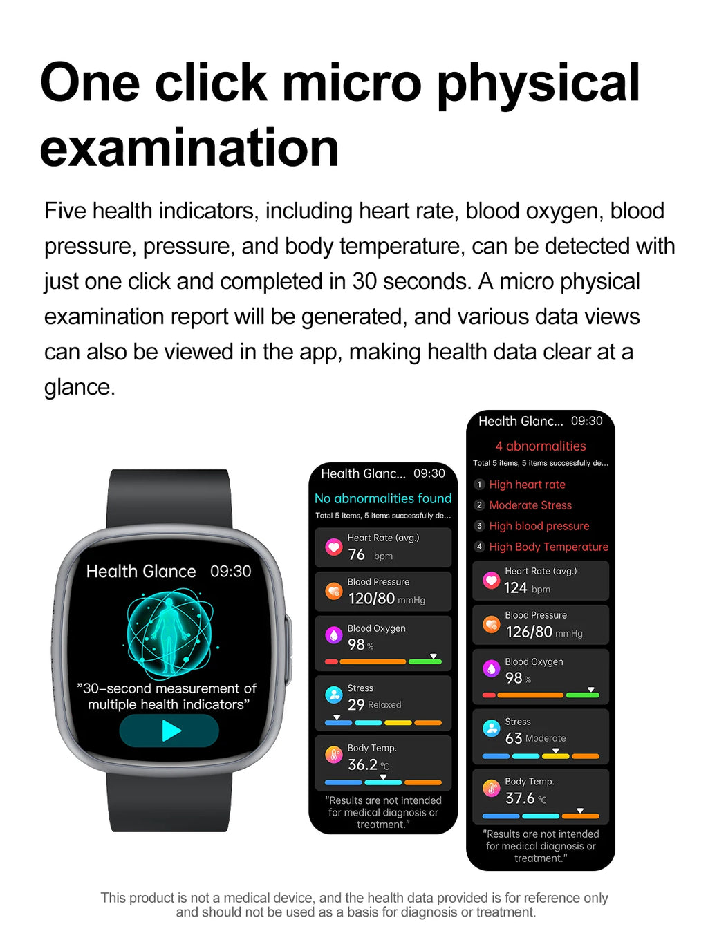 2025 New Accurate Measure Blood oxygen Lipids Uric Acid Smart Watch Men ECG Blood Pressure Health SmartWatches For Android ios