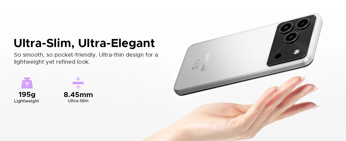 DOOGEE Note 56 Plus Android 16 Mobile Phones 48GB + 256GB/2TB  6150mAh & 6.56 HD+ 90Hz Display Smartphone 50MP Camera/NFC/OTG