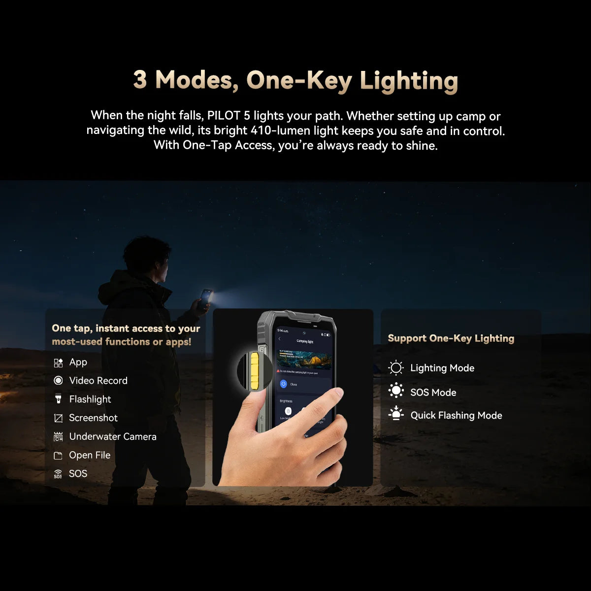 OSCAL PILOT 5 Rugged Phone 5G Smartphone Android 15 8GB+256GB UNISOC T8100 6.67" 2.4K Display 8MP+13MP15000Amh Phones 120Hz