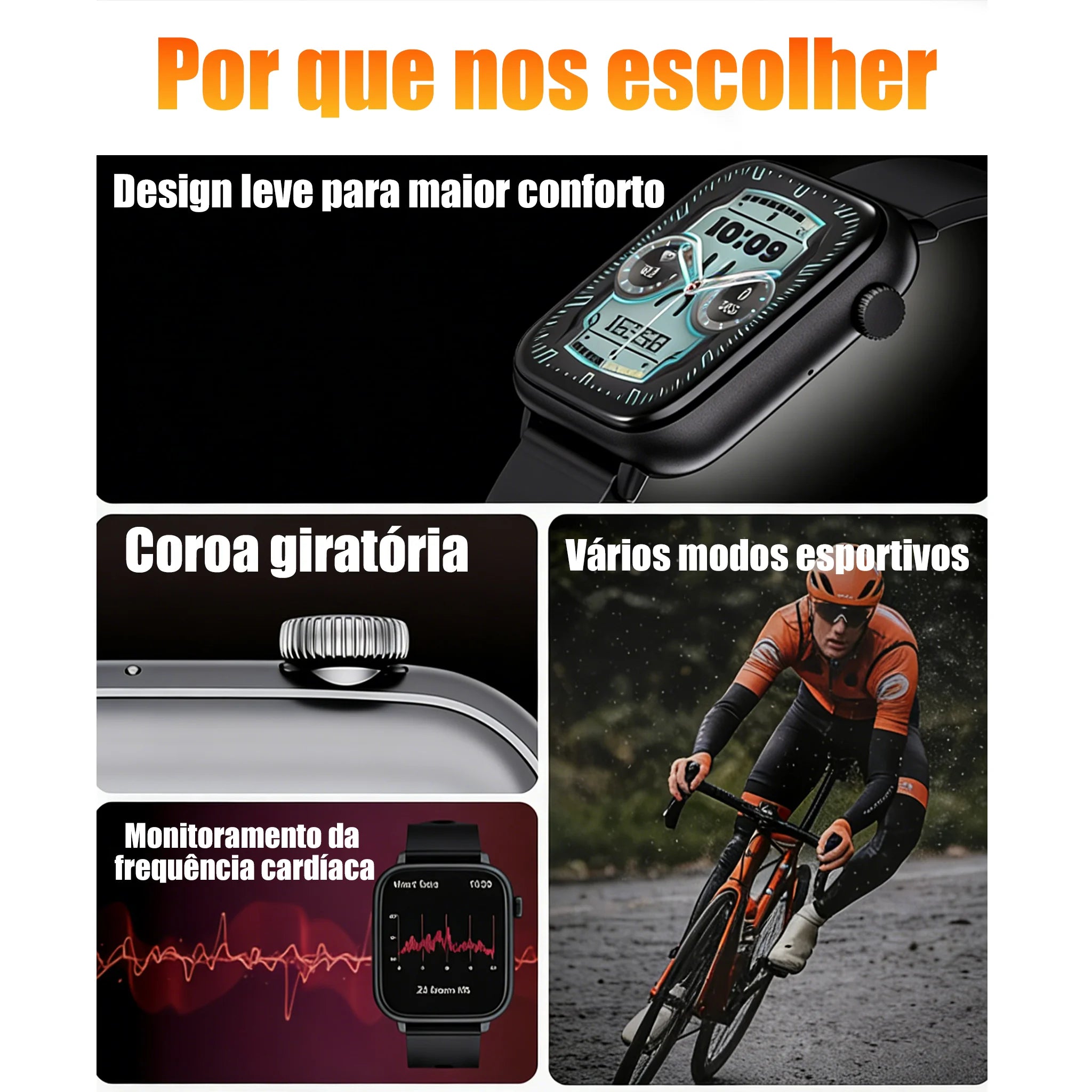 XIYUVEAR X12 Smartwatch 1,83 Touch Screen Calculator Sports Modes Messages Calls For Android IOS Men Women