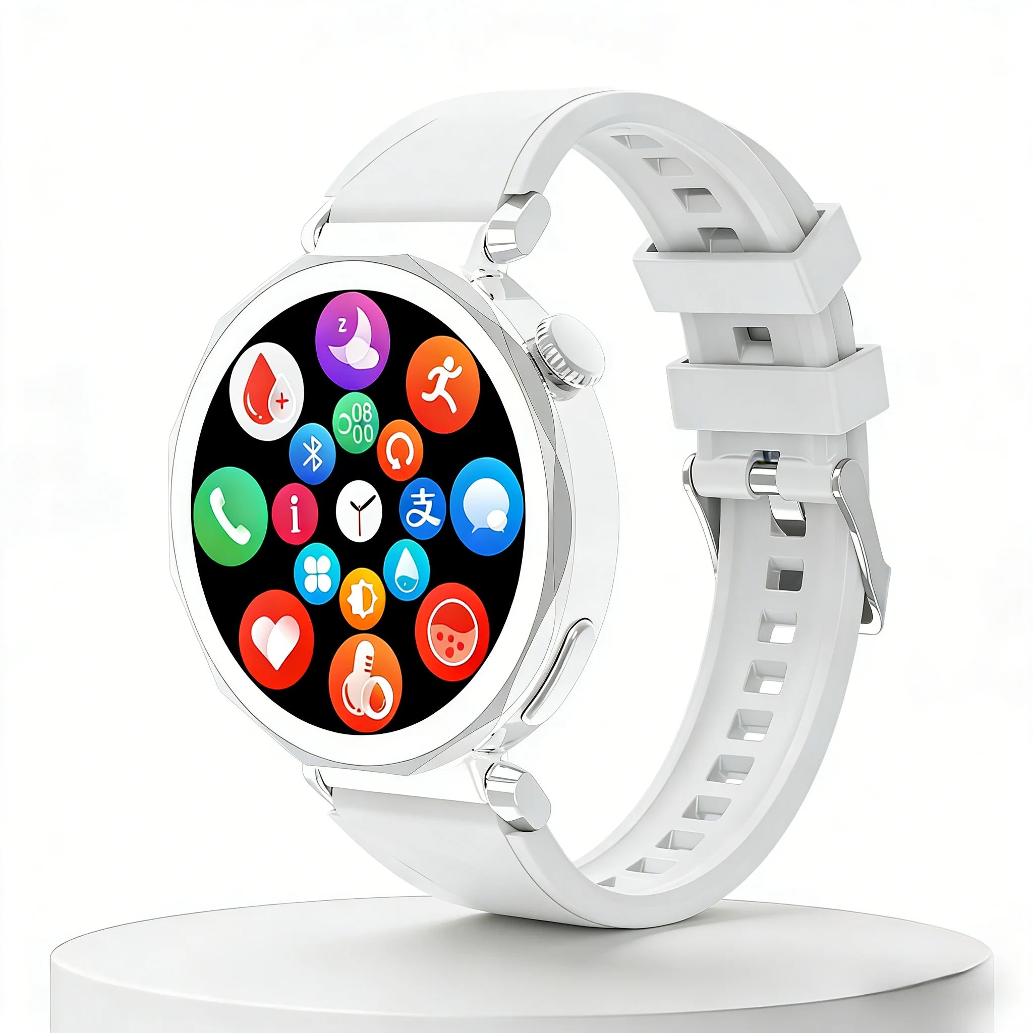 GT5 Mini Smartwatch Screen Touch 1,27 Sports Messages Calls Steps Gift Men Women