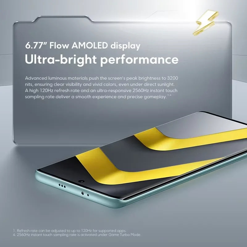 Global Version POCO M8 5G 512GB 256GB Snapdragon 6 Gen 3 Processor Smartphone 6.77" AMOLED Display 50MP Main Camera 5520mAh (typ) Battery 45