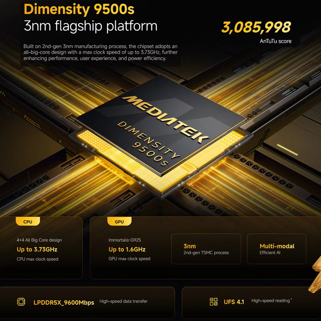 Global Version POCO X8 Pro Max Dimensity 9500s Smartphone 8500mAh (typ) 100W HyperCharge 6.83" 1.5K 120Hz IP68 POCO Cellphone