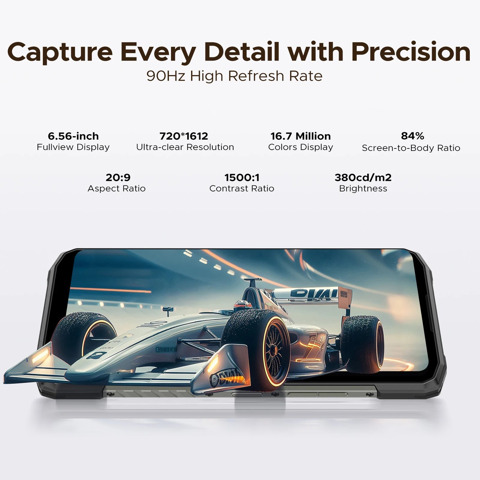 DOOGEE Blade10 Power Rugged Smartphone 24GB(6+18) + 256GB/2TB Android 16 with 10300mAh Rugged Phone 6.6''HD+90Hz 50MP Camera