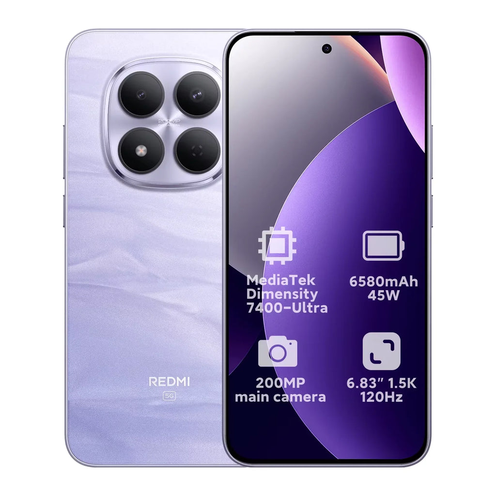 Global Version Redmi Note 15 Pro 5G Dimensity 7400-Ultra Smartphone 6580mAh 45W Battery 200MP OIS Main Camera Xiaomi Cellphone