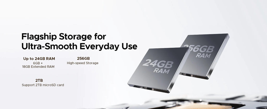 DOOGEE Blade10 Power Rugged Smartphone 24GB(6+18) + 256GB/2TB Android 16 with 10300mAh Rugged Phone 6.6''HD+90Hz 50MP Camera