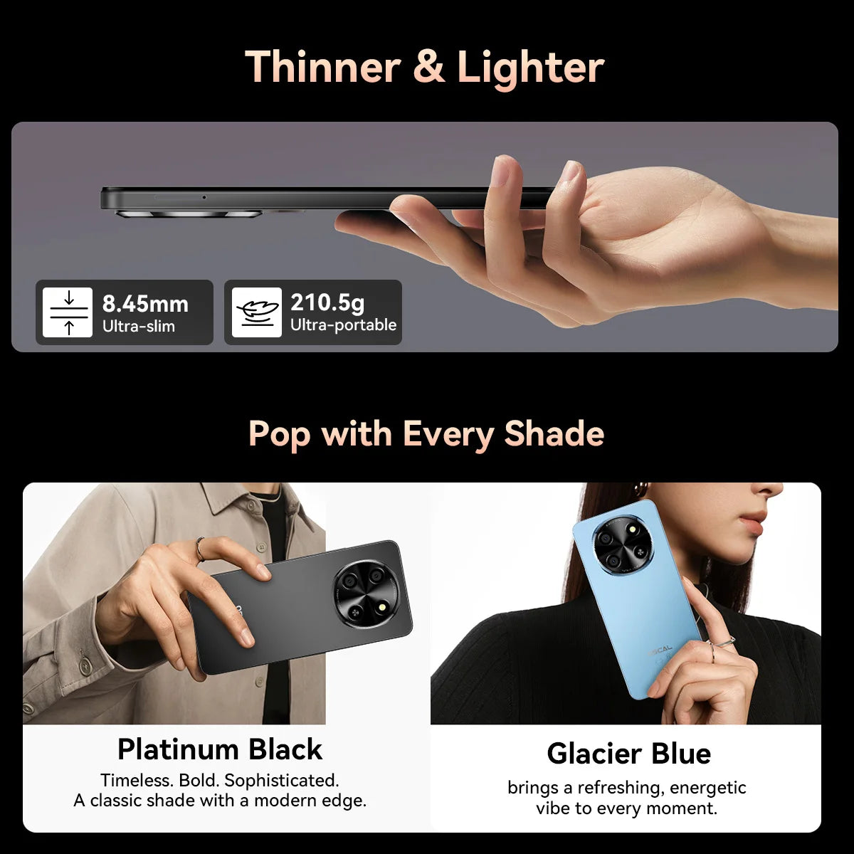 OSCAL TIGER 8 5G Ai Smartphone Android 15 6.88 inch HD 120Hz Display RAM 4GB/8GB+128GB ROM Storage 5MP+13MP Camera Buit-in Ai