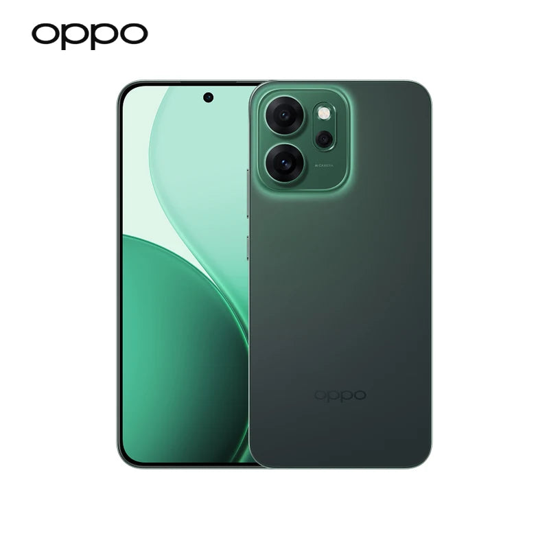 SIM Free OPPO Reno14 F 5G 8GB+256GB Mobile Phones 6.57"AMOLED Screen Snapdragon 6 Gen 1 6000mAh 50MP AI Camera smart phone