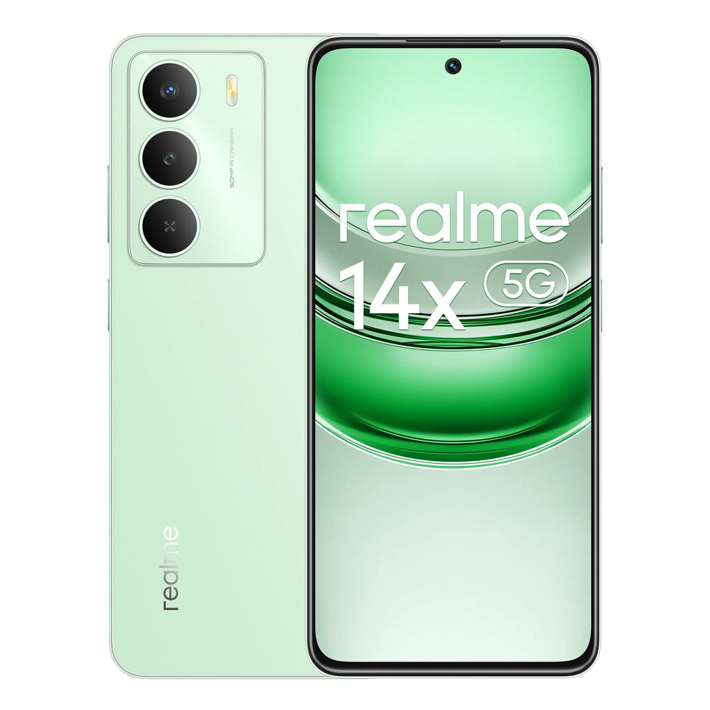 Europe Version realme 14x 5G Smartphone 6.67 inches 120Hz Screen 5000mAh Battery 50MP AI Camera MediaTek Dimensity 6300