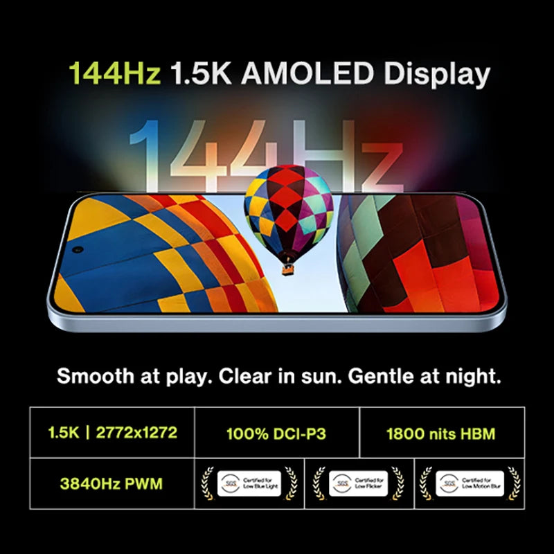 SIM Free OnePlus Nord CE 6 5G 8+256GB Mobile Phones 7500mAh 80W Snapdragon 7-series performance 144HZ 50MP Camera smart phone OxygenOS 16 IP69