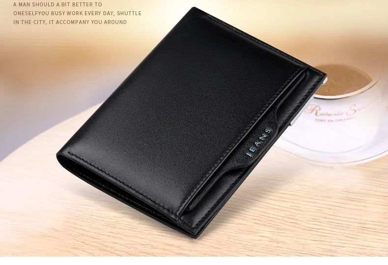 Leather driver's license wallet high grade men's card holder multi function large capacity Coin Wallet Card Cover