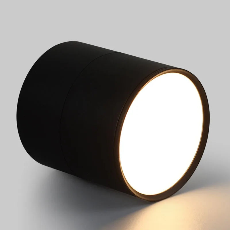 Foldable COB LED Surface Mounted Downlights Dimmable Ceiling Lamps 15W/18W/42W Nordic Spot Lights for Livingroom Foyer Bedroom
