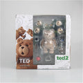 Detachable Ted Bear Dolls Car Dashboard Ornament Ted 2 Figure Car Decoration Accessories Auto Toy for ted movie Birthday Gift