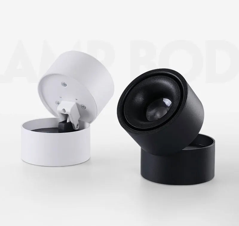 Foldable COB LED Surface Mounted Downlights Dimmable Ceiling Lamps 15W/18W/42W Nordic Spot Lights for Livingroom Foyer Bedroom