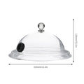 Molecular Cuisine Smoke Hood Food Grade Lid Dome Cover For Smoker Gun Accessory Smoke Infuser Cake Steak Cover Kitchen Food Dish