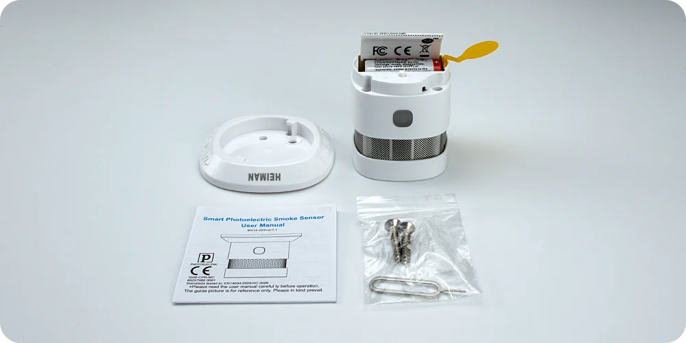 HEIMAN independent fire alarm smoke detector home high sensitivity safety protection system Wireless sensor mini Portable