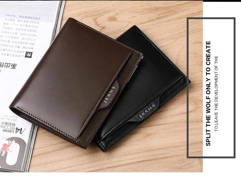 Leather driver's license wallet high grade men's card holder multi function large capacity Coin Wallet Card Cover