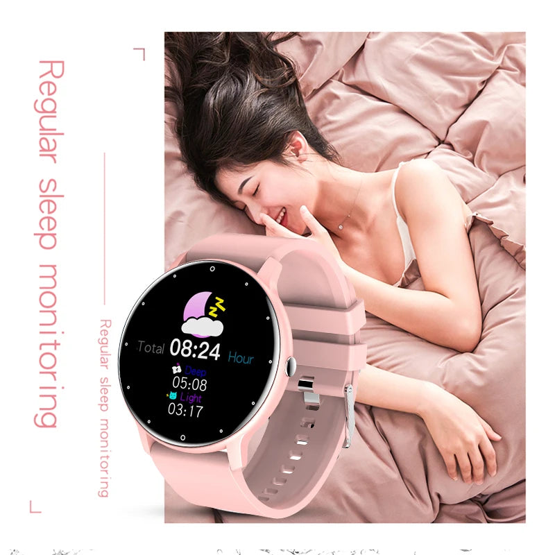 LIGE 2026 New Smart Watch Women Full Touch Screen Sport Fitness Watches IP67 Waterproof Bluetooth For Android ios smartwatch Men