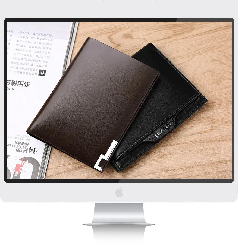 Leather driver's license wallet high grade men's card holder multi function large capacity Coin Wallet Card Cover