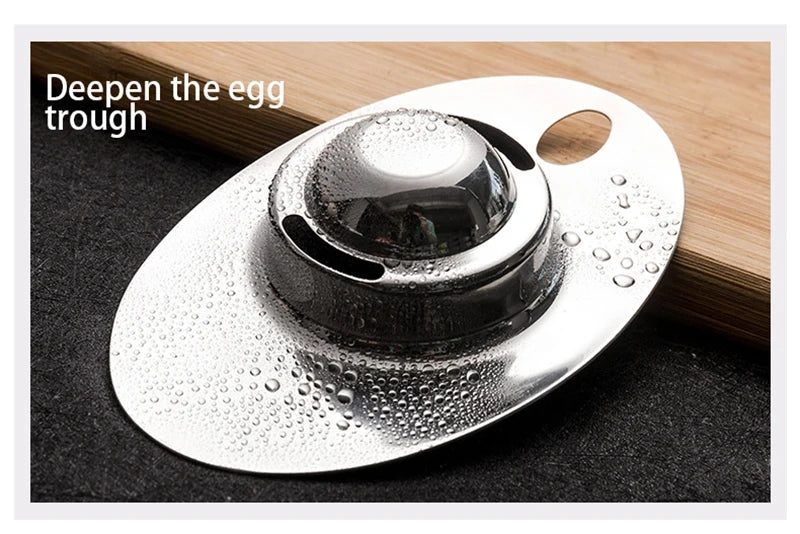 Stainless Steel Egg White Separator Tools Eggs Yolk Filter Gadgets Kitchen Accessories Separating Funnel Spoon Egg Divider Tool