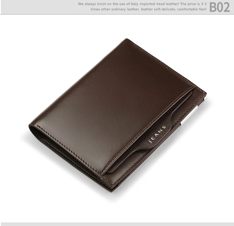 Leather driver's license wallet high grade men's card holder multi function large capacity Coin Wallet Card Cover