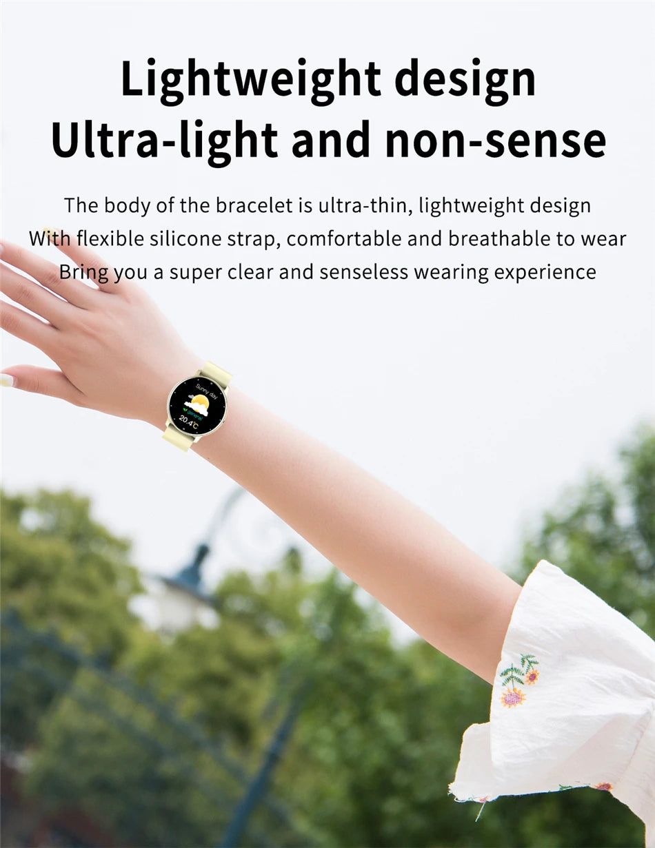 LIGE 2026 New Smart Watch Women Full Touch Screen Sport Fitness Watches IP67 Waterproof Bluetooth For Android ios smartwatch Men