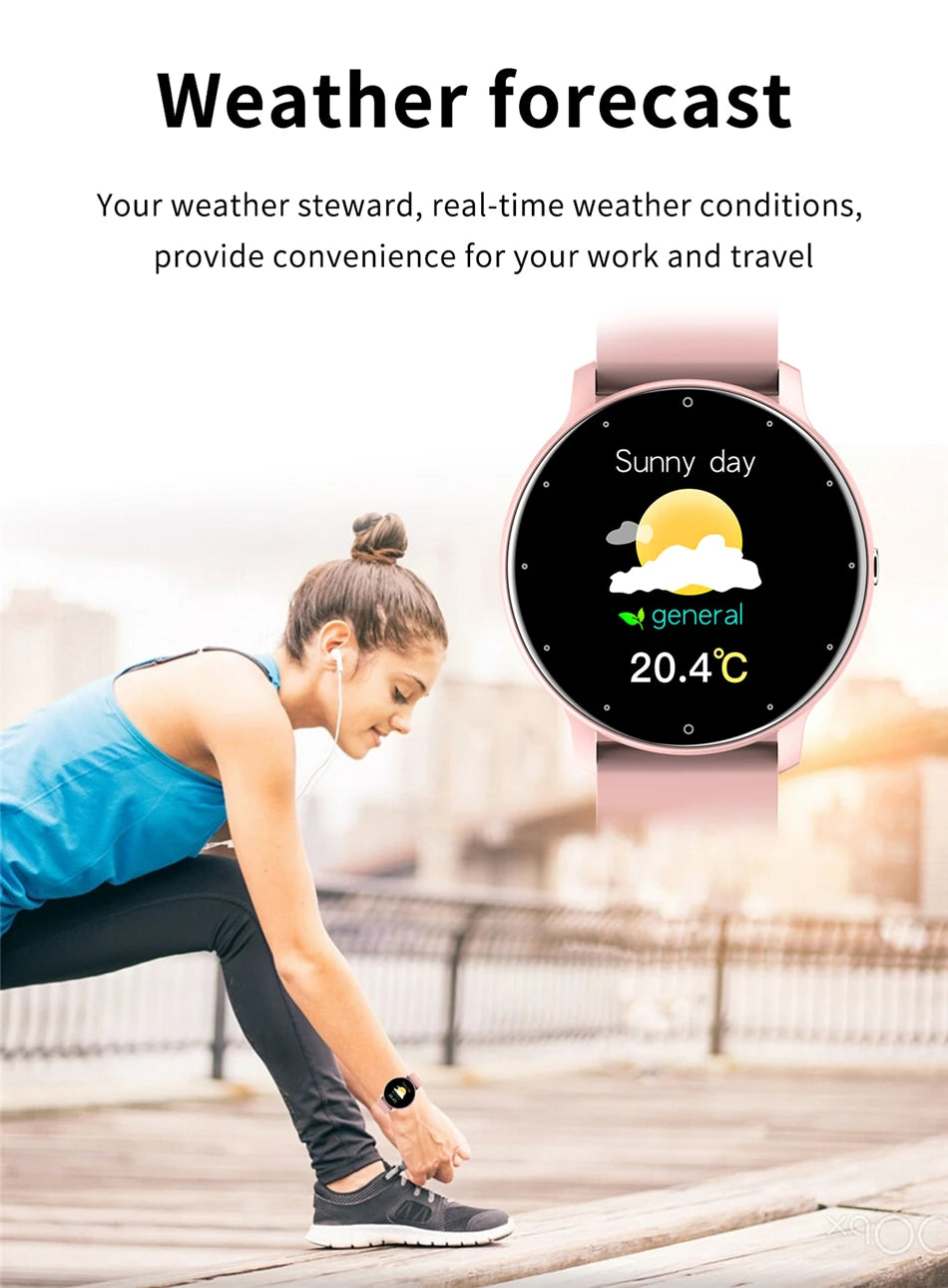 LIGE 2026 New Smart Watch Women Full Touch Screen Sport Fitness Watches IP67 Waterproof Bluetooth For Android ios smartwatch Men