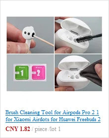 Silicone Holder Clip for AirPods Apple wireless earphone socket stand case compatible with Apple watch sport hook clip Anti-lost