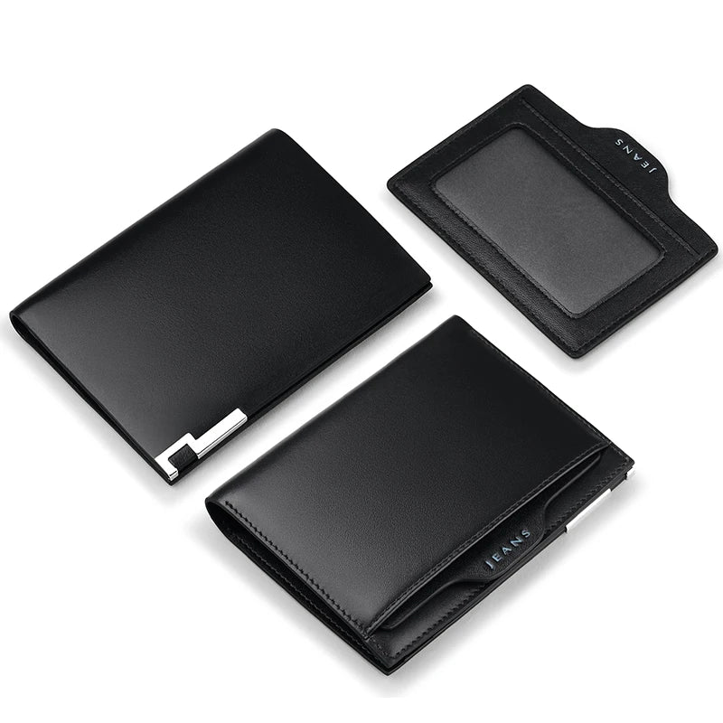 Leather driver's license wallet high grade men's card holder multi function large capacity Coin Wallet Card Cover