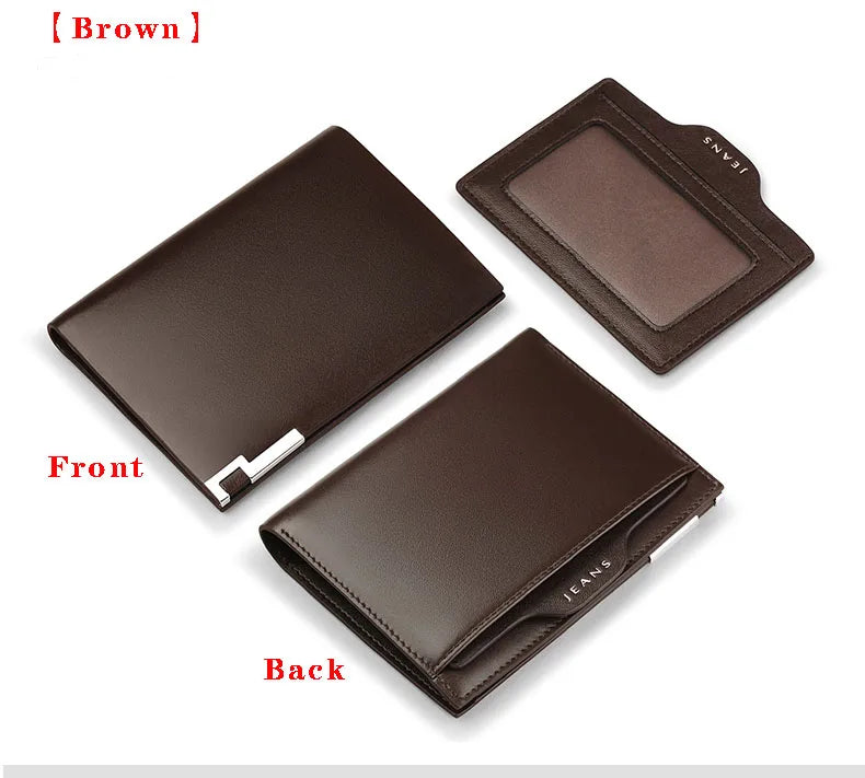 Leather driver's license wallet high grade men's card holder multi function large capacity Coin Wallet Card Cover