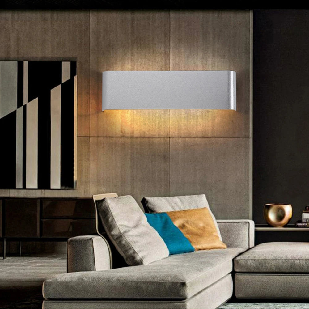 Led Wall Light Indoor 6W 12W 18W 24W Aluminum Modern Wall Lamp Led Light for Bedroom Aisle Living Room Mirror Light AC 85-265V
