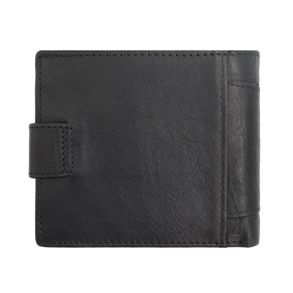 Men's Wallet Rfid Vintage Genuine Leather Wallets for Men Credit Card Holder Purse Money Bag Wallet Man