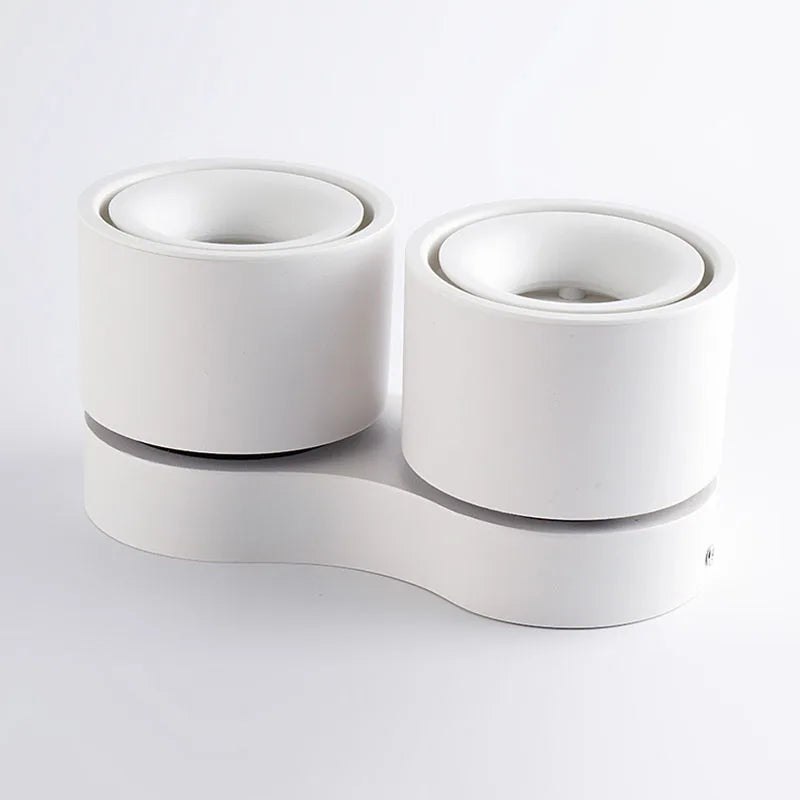 Foldable COB LED Surface Mounted Downlights Dimmable Ceiling Lamps 15W/18W/42W Nordic Spot Lights for Livingroom Foyer Bedroom