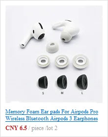 Silicone Holder Clip for AirPods Apple wireless earphone socket stand case compatible with Apple watch sport hook clip Anti-lost