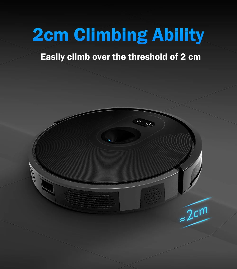 Robot Vacuum Cleaner ABIR X6 ,Visual Navigation,APP Virtual Barrier,6000PA Suction,Smart Home Mop,Floor Carpet Washing Tool