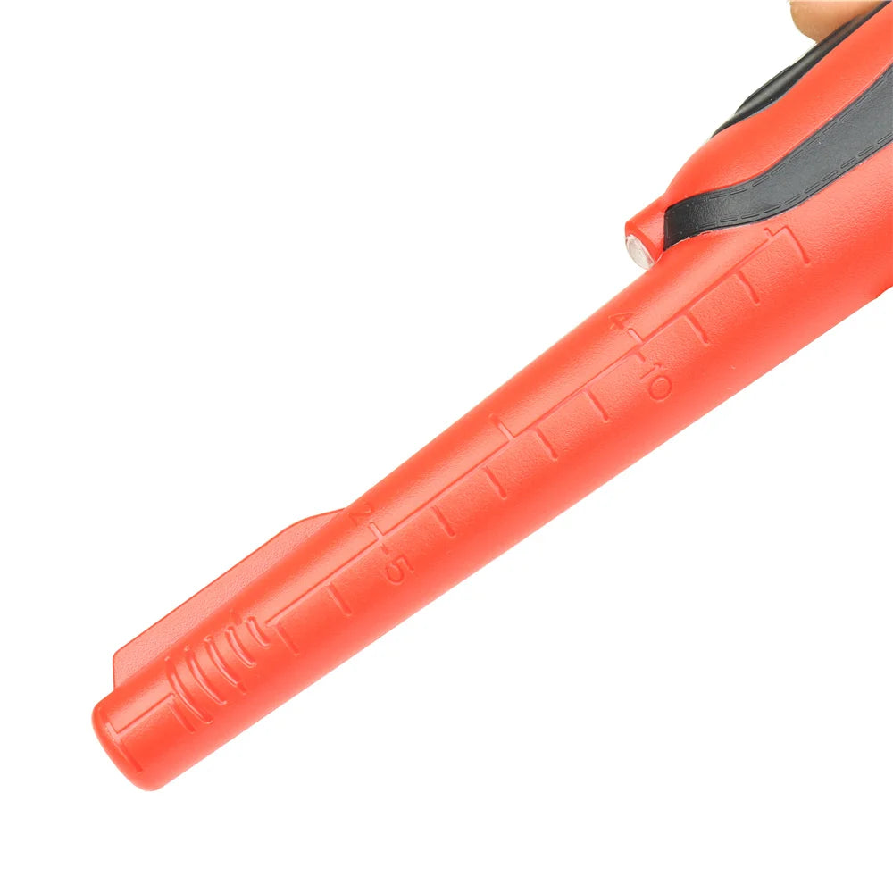 Fully Body Waterproof Handheld Metal Detector Underwater Pin Pointer Three Mode With Portable LED Light Black Orange Red RZX-520
