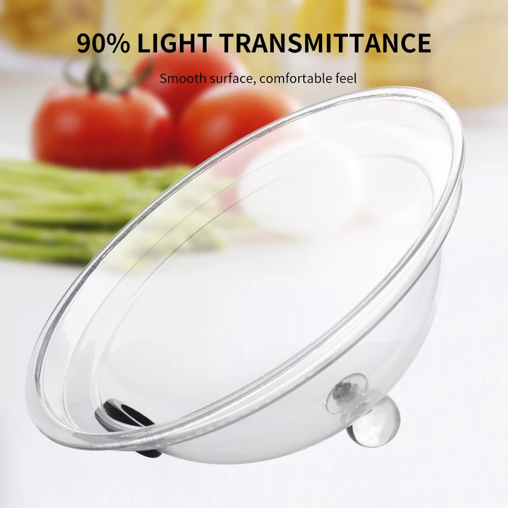 Molecular Cuisine Smoke Hood Food Grade Lid Dome Cover For Smoker Gun Accessory Smoke Infuser Cake Steak Cover Kitchen Food Dish