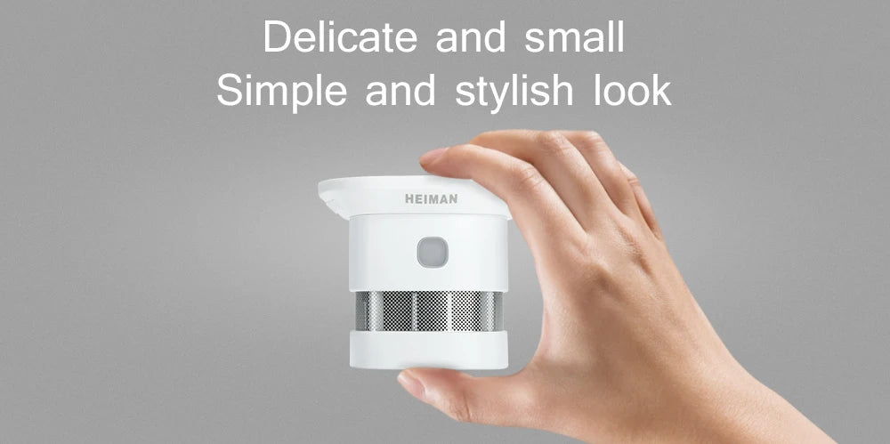 HEIMAN independent fire alarm smoke detector home high sensitivity safety protection system Wireless sensor mini Portable