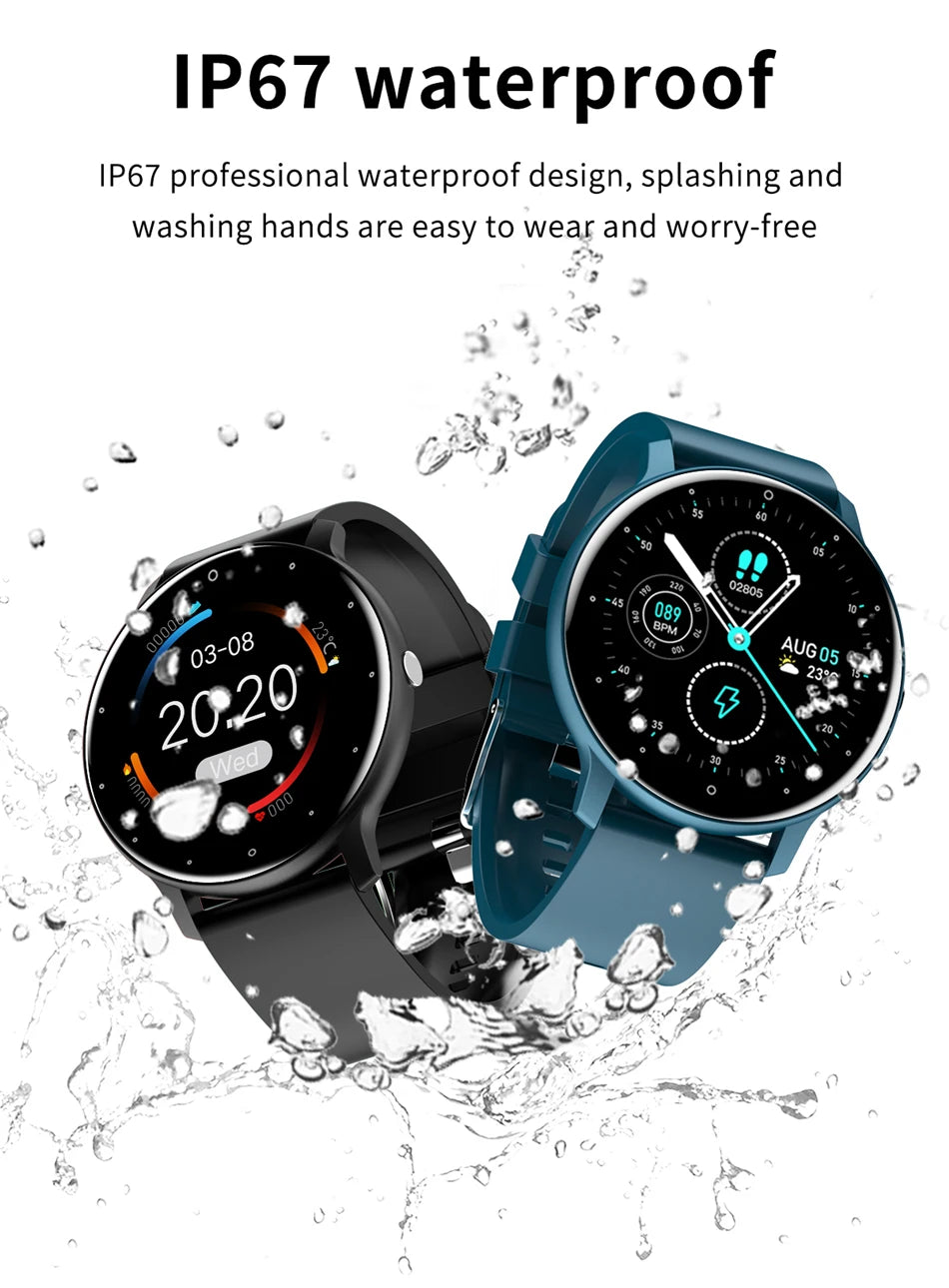 NEW Fashion Men Smart Watch Wireless Call Digital Fitness Tracker IP68 Waterproof Sport Smartwatch for Women Android Phones 2025