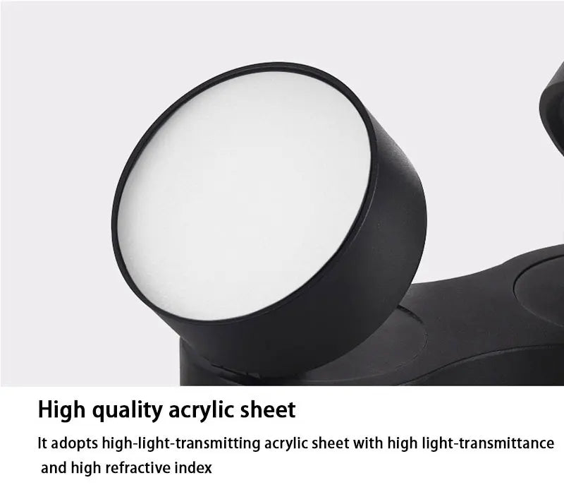 Foldable COB LED Surface Mounted Downlights Dimmable Ceiling Lamps 15W/18W/42W Nordic Spot Lights for Livingroom Foyer Bedroom