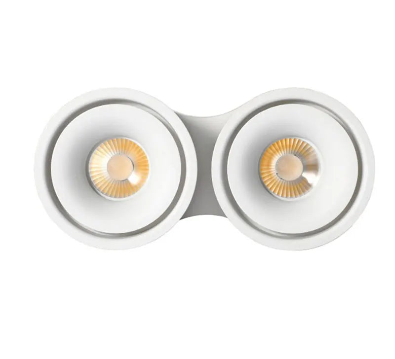 Foldable COB LED Surface Mounted Downlights Dimmable Ceiling Lamps 15W/18W/42W Nordic Spot Lights for Livingroom Foyer Bedroom