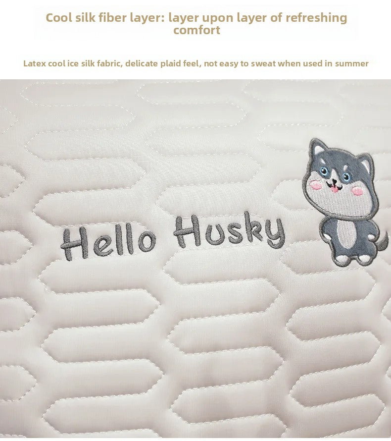 Summer Ice Shreds Pillow Panda Increase in Height Lumbar Support Detachable Washable Cushion Student Dormitories Bed Backrest