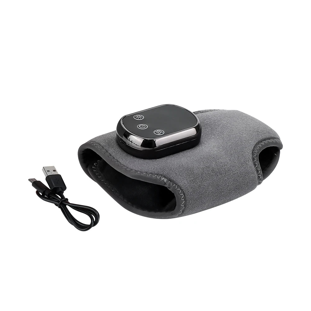 Electric Wrist Brace with Adjustable Hot Compress Vibration Massage Ankle Guard Band Carpal Tunnel Hand Foot Protection Tool
