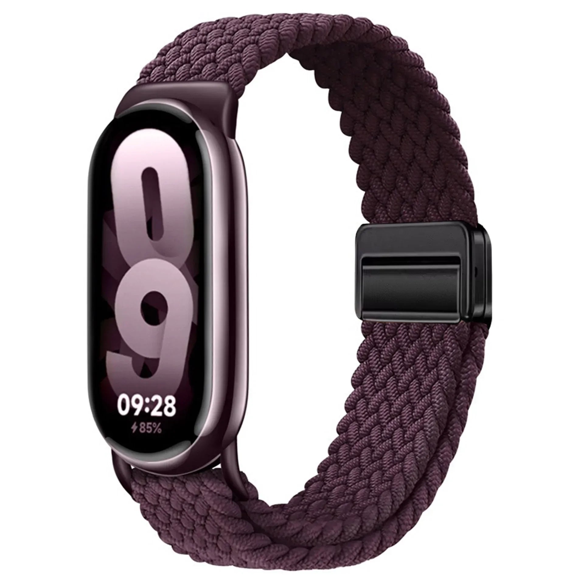 Adjustable Nylon Strap for Xiaomi Mi Band 10/9 Magnetic clasp bracelet Accessories for Xiaomi Mi Band 8/mi 9/10 Smart Watch Belt
