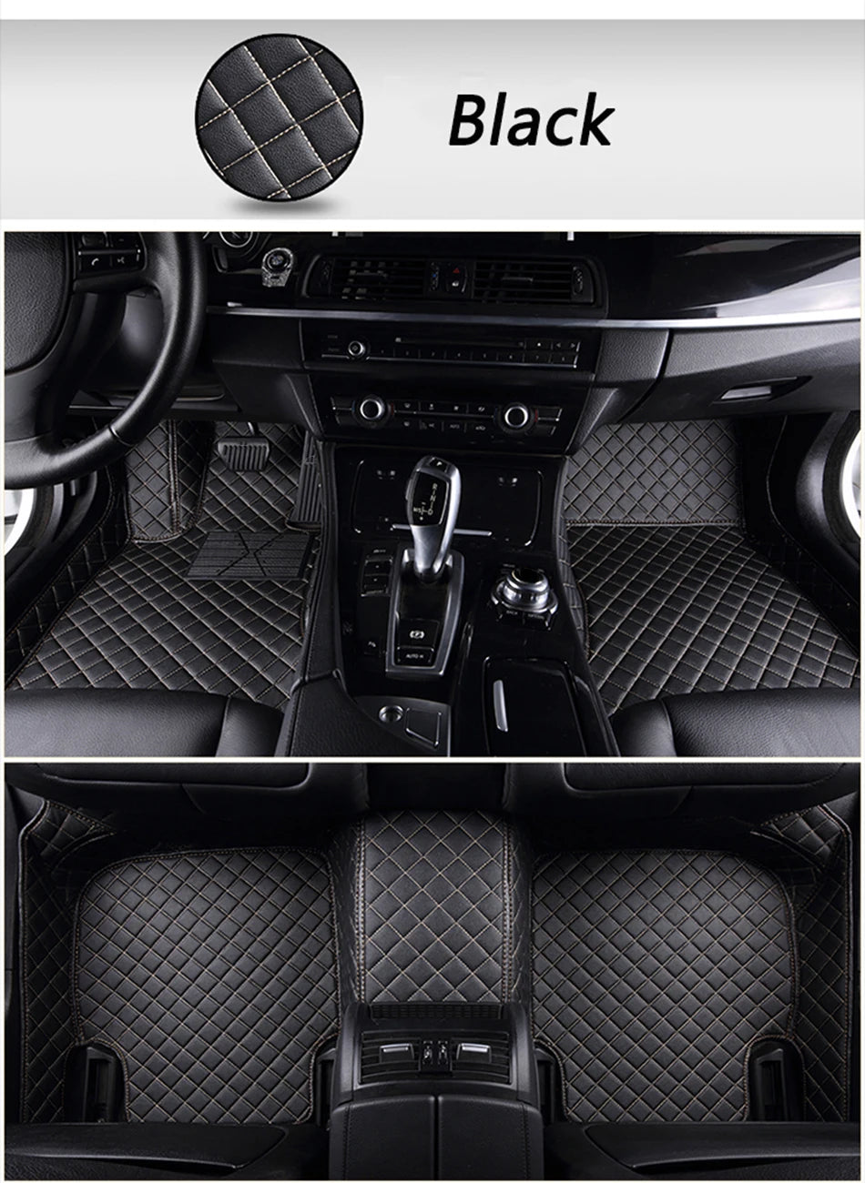 YOGOOGE Custom Car Floor Mats For Fiat Freemont Auto Carpets Foot Coche Accessorie