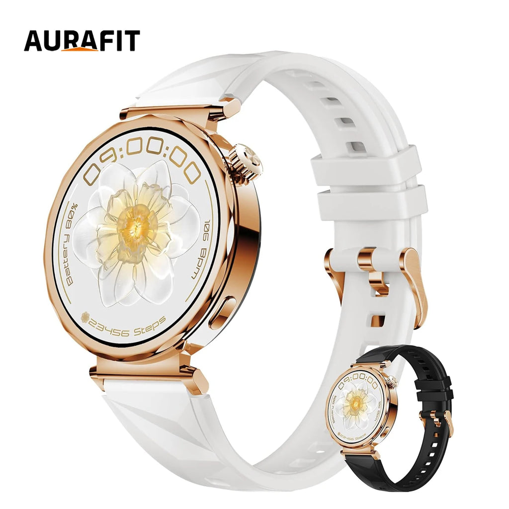 AURAIF ELLA 4: Women's Smart Watch with Multiple Sports Modes, Bluetooth Calls and Customizable Dials
