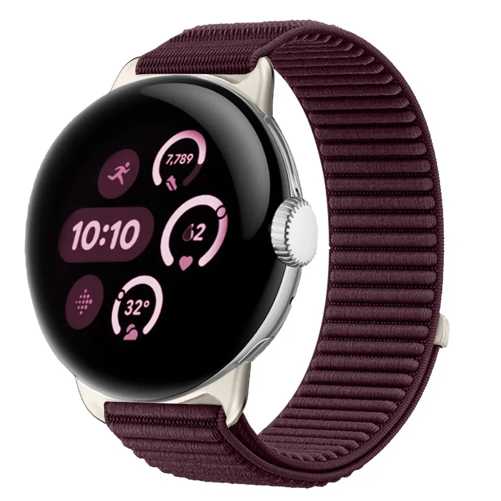 Original Nylon Strap for Google Pixel Watch 4 3 45mm 41mm Weave Wristband Correa for Pixel Watch 4 3 2 1 Breathable Accessories