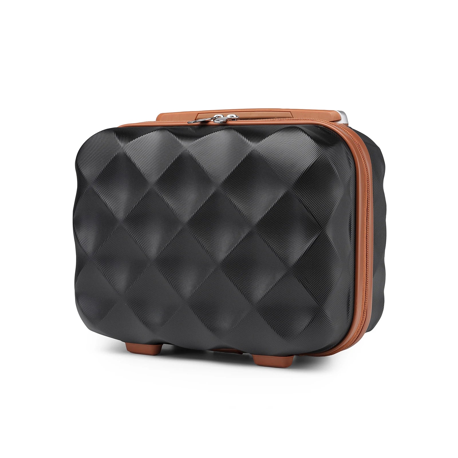 British Traveller Beauty Case Lightweight ABS Hard 31 x 25 x 17.2 cm