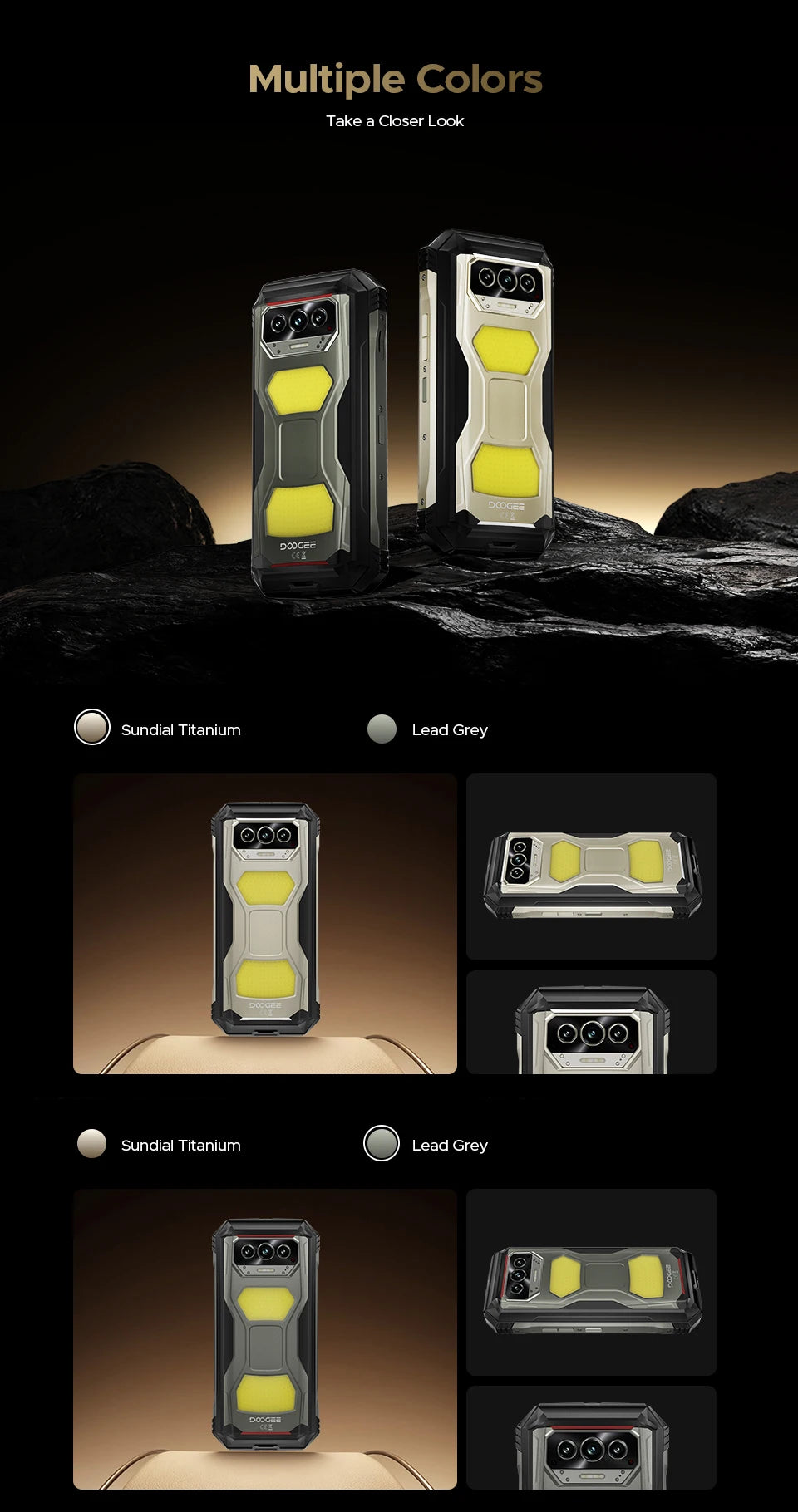 World Premiere DOOGEE V Max S 5G Rugged Phone Dual Camping Lights 22000mAh Battery 24GB(8+16) 256GB 108MP AI Camera Smartphone